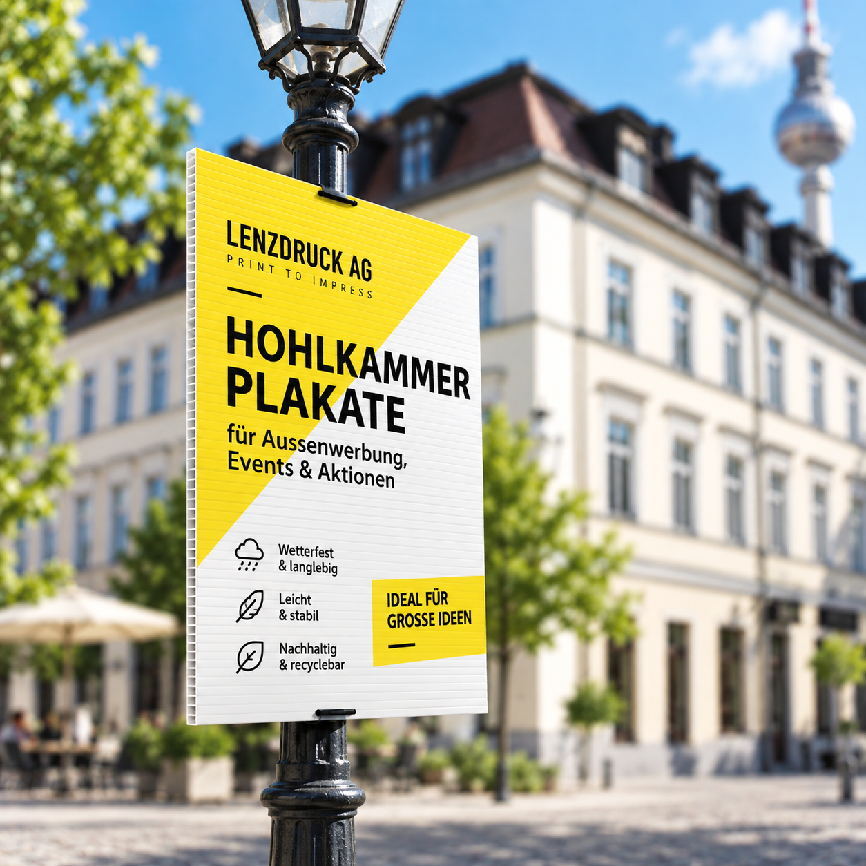 Hohlkammerplakate