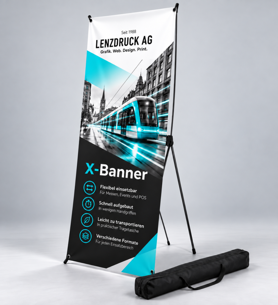X-Banner drucken